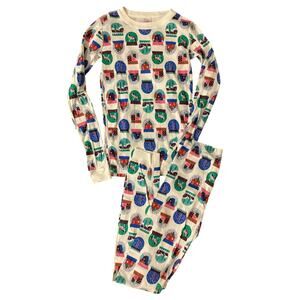 Hanna Andersson Snow Globes 2pc  Pajama Set Size 14